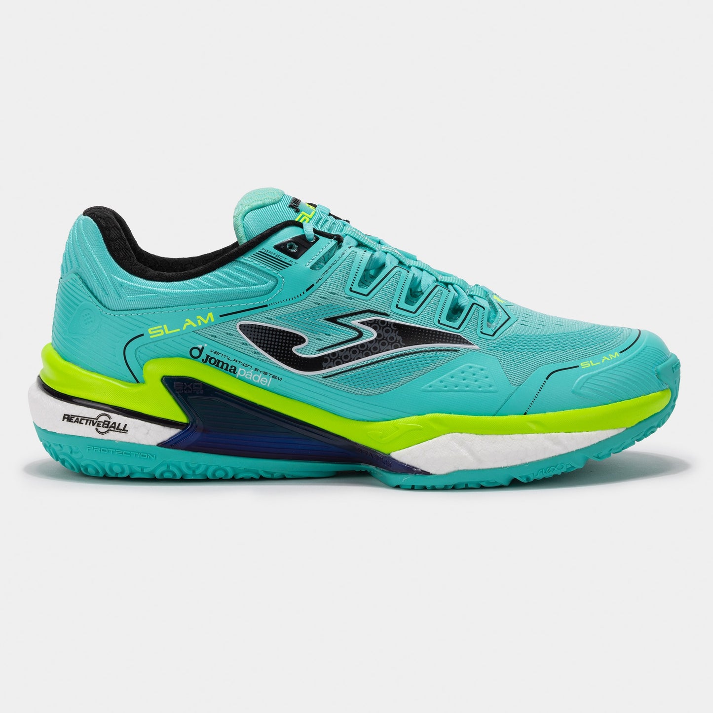 JOMA SLAM 2402 UOMO BIANCO/GIALLO FLUO