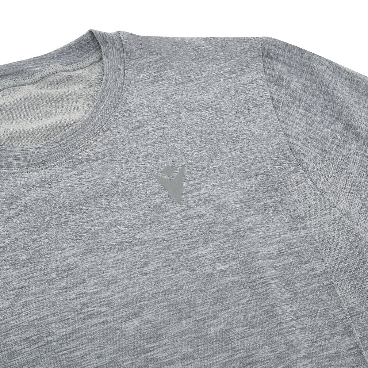 MACRON T SHIRT RUN SCE CLOVIS UOMO GRIGIO