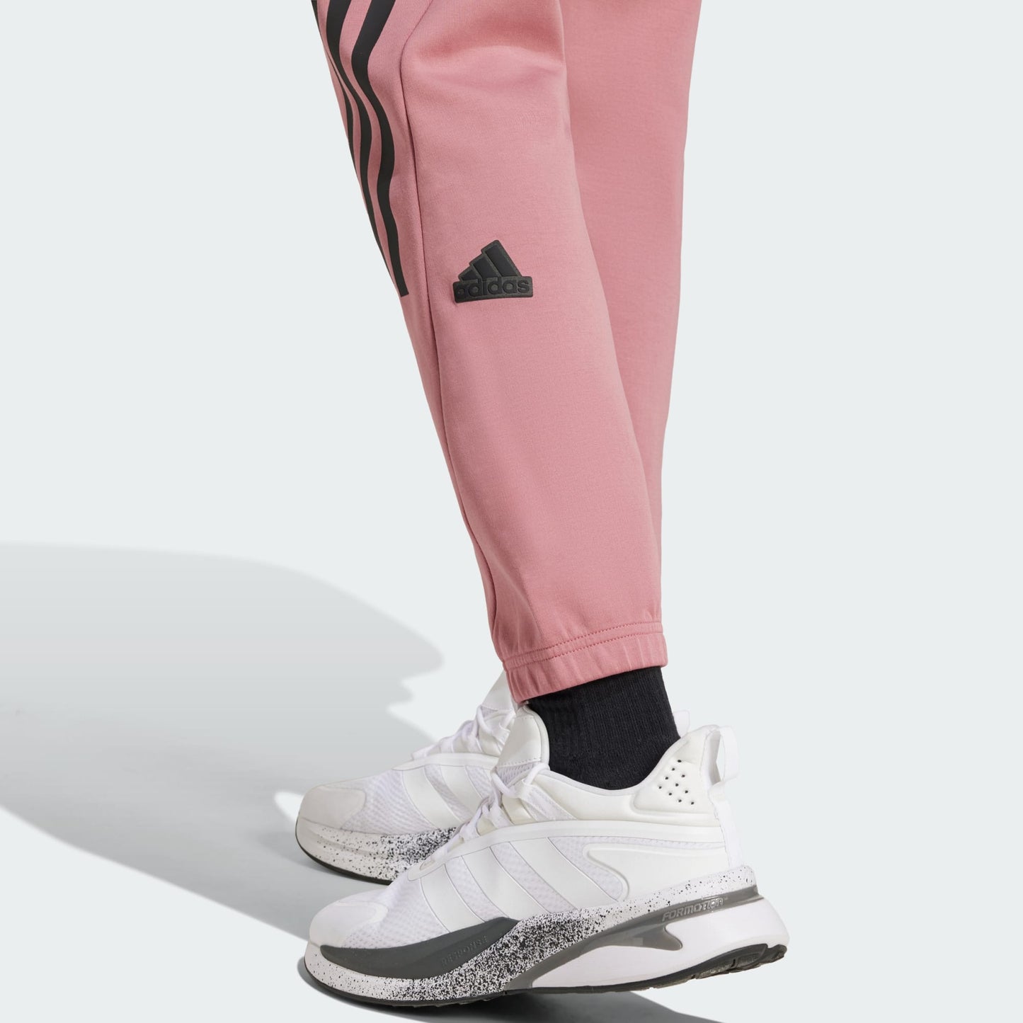 ADIDAS PANTALONI FUTURE ICONS 3-STRIPES ROSSO UOMO