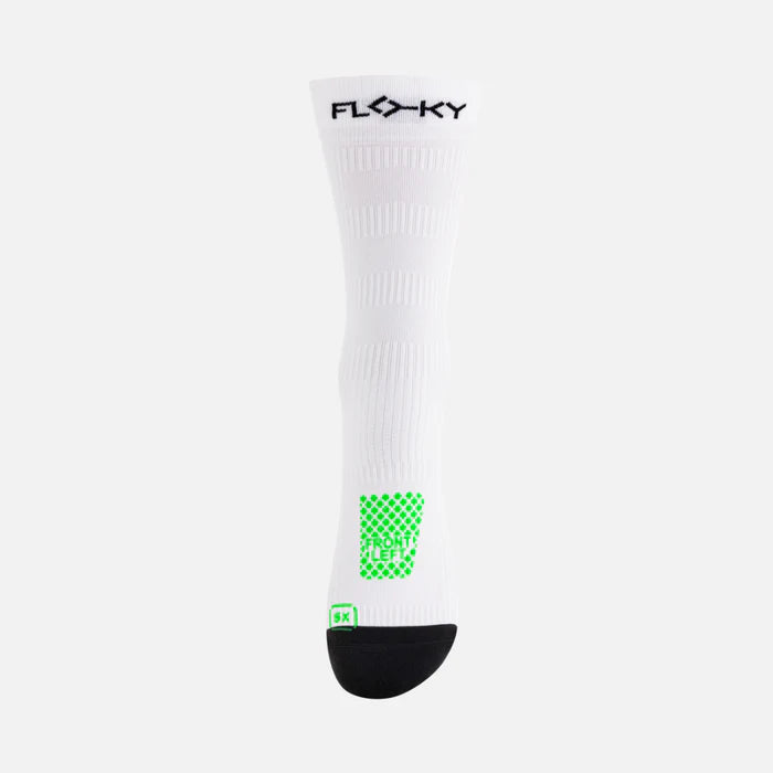 CALZA RUN UP MEDIUM BIO-MECCANICA Bianco/Nero