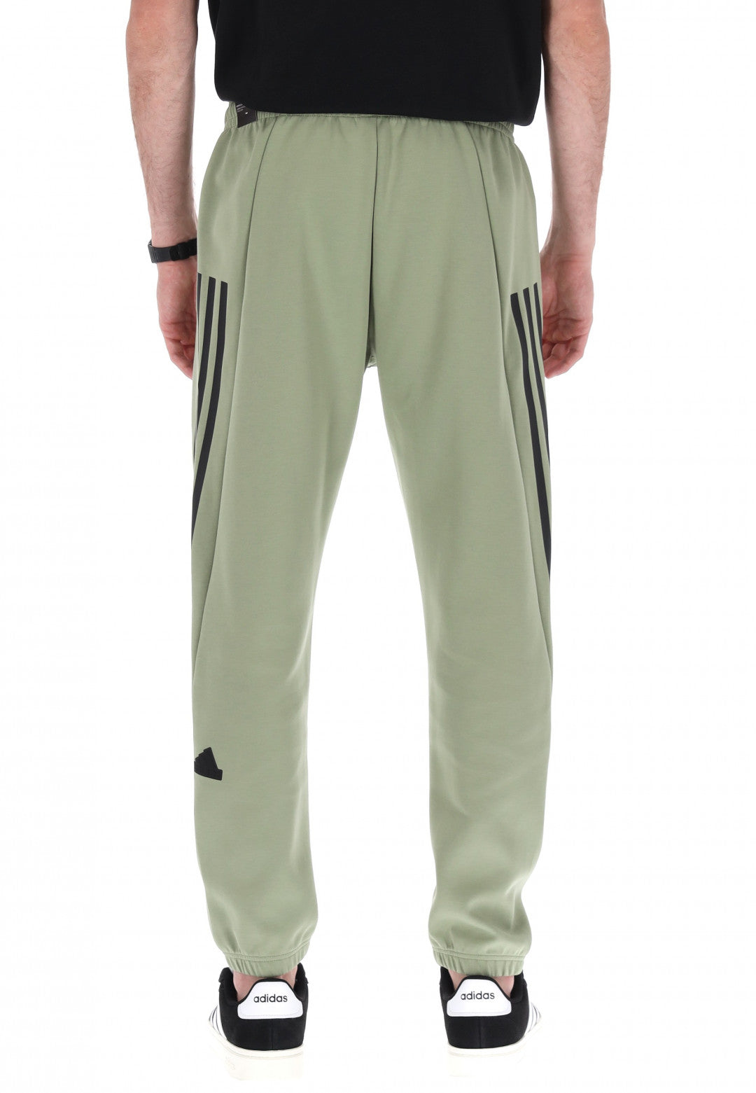PANTALONI ADIDAS FUTURE ICONS 3-STRIPES VERDE UOMO