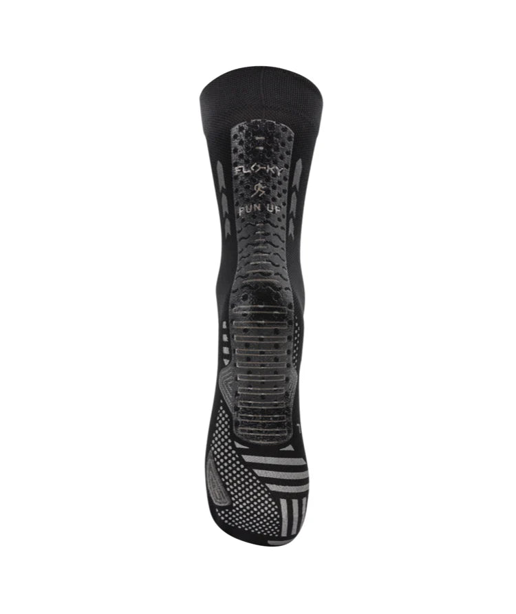 CALZA RUN UP MEDIUM BIO-MECCANICA Bianco/Nero