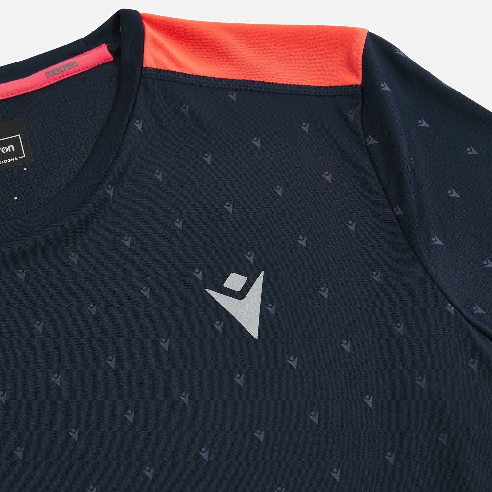 MACRON T SHIRT TECNICA ELVIRE DONNA BLU NAVY