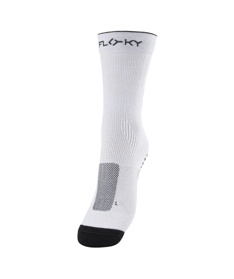 CALZA RUN UP MEDIUM BIO-MECCANICA Bianco/Nero