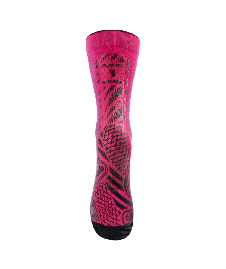 CALZA FLOKY S-MASH FANTASY BIO-MECCANICA FUCSIA