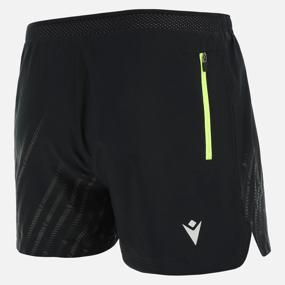 MACRON PANTALONCINO RUNNING KOLBY UOMO NERO