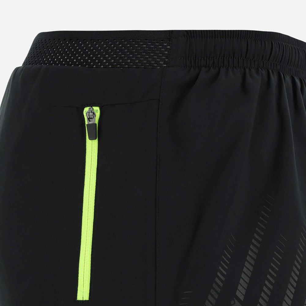 MACRON PANTALONCINO RUNNING KOLBY UOMO NERO