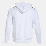 JOMA FELPA CON CAPPUCCIO UOMO ECO SUPERNOVA BIANCO BLU NAVY