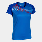 JOMA T SHIRT ELITE X DONNA Nero/Blu/Verde/Giallo