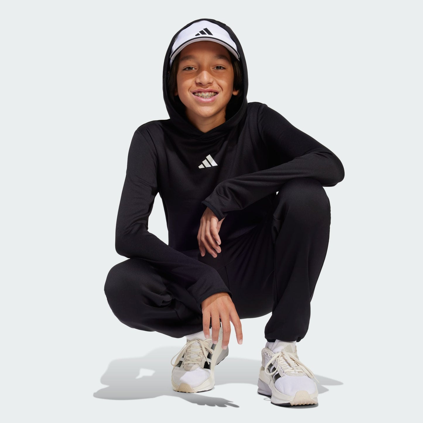ADIDAS CAPPELLINO AEROREADY BIANCO
