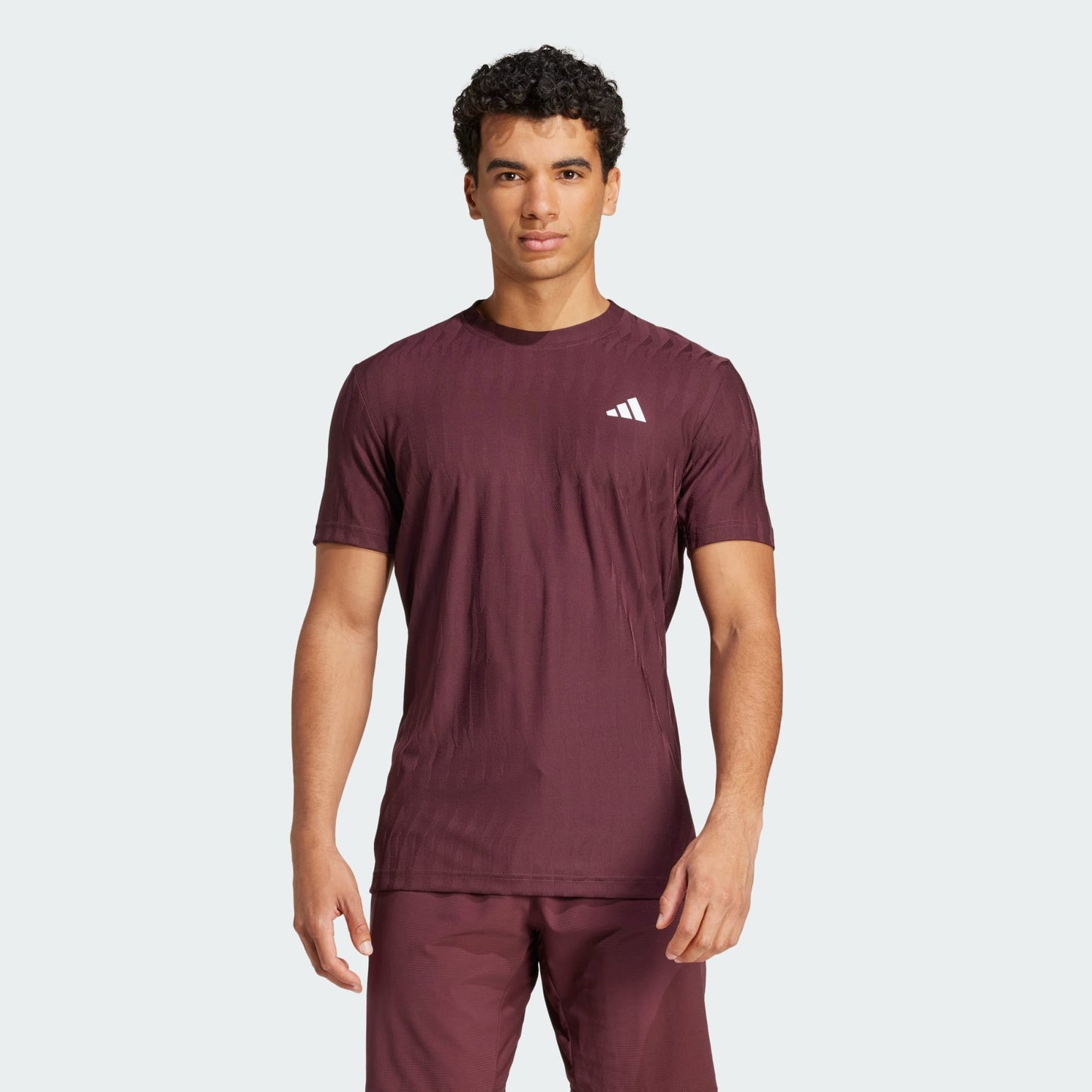 ADIDAS T-SHIRT FREELIFT AURORA RUBY UOMO