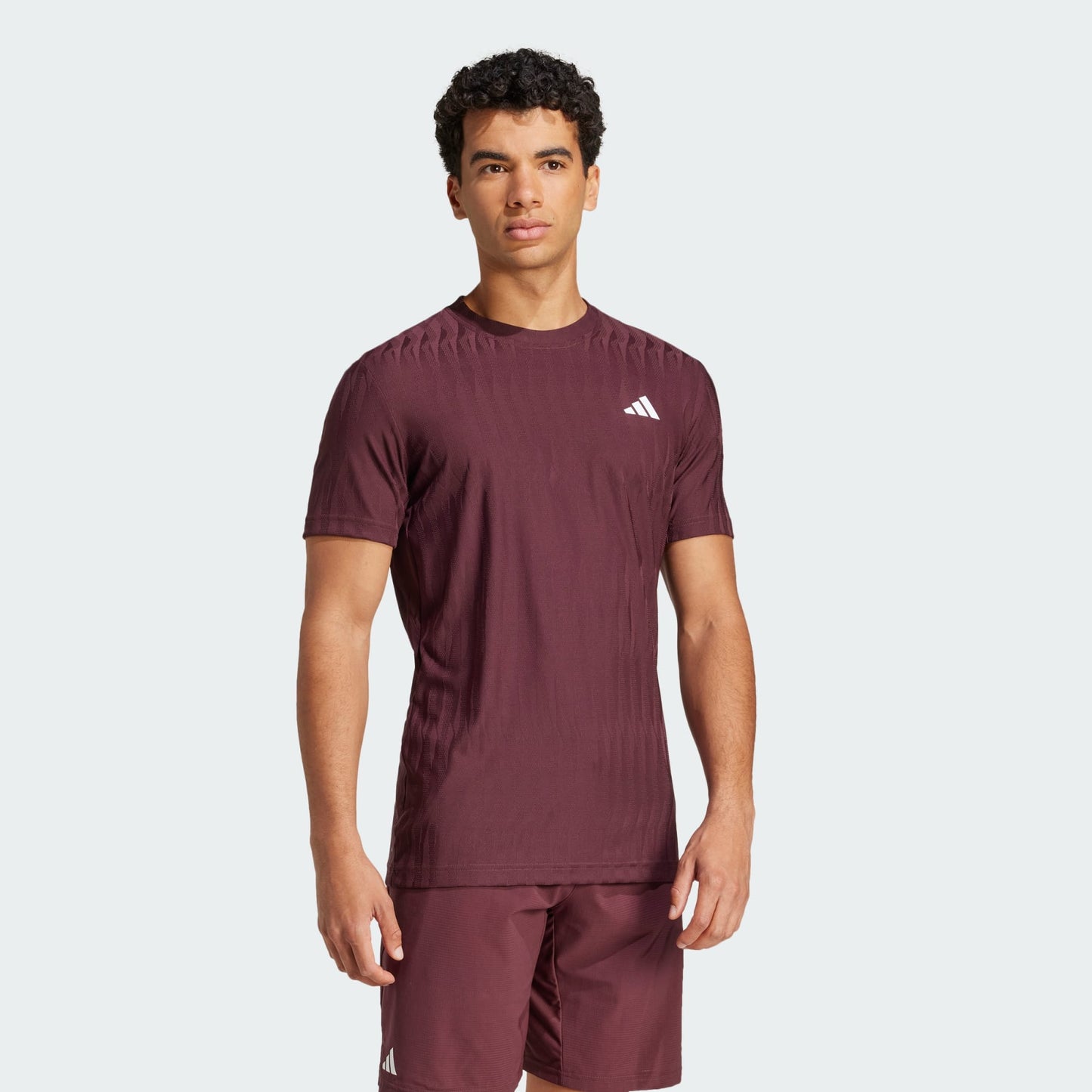 ADIDAS T-SHIRT FREELIFT AURORA RUBY UOMO