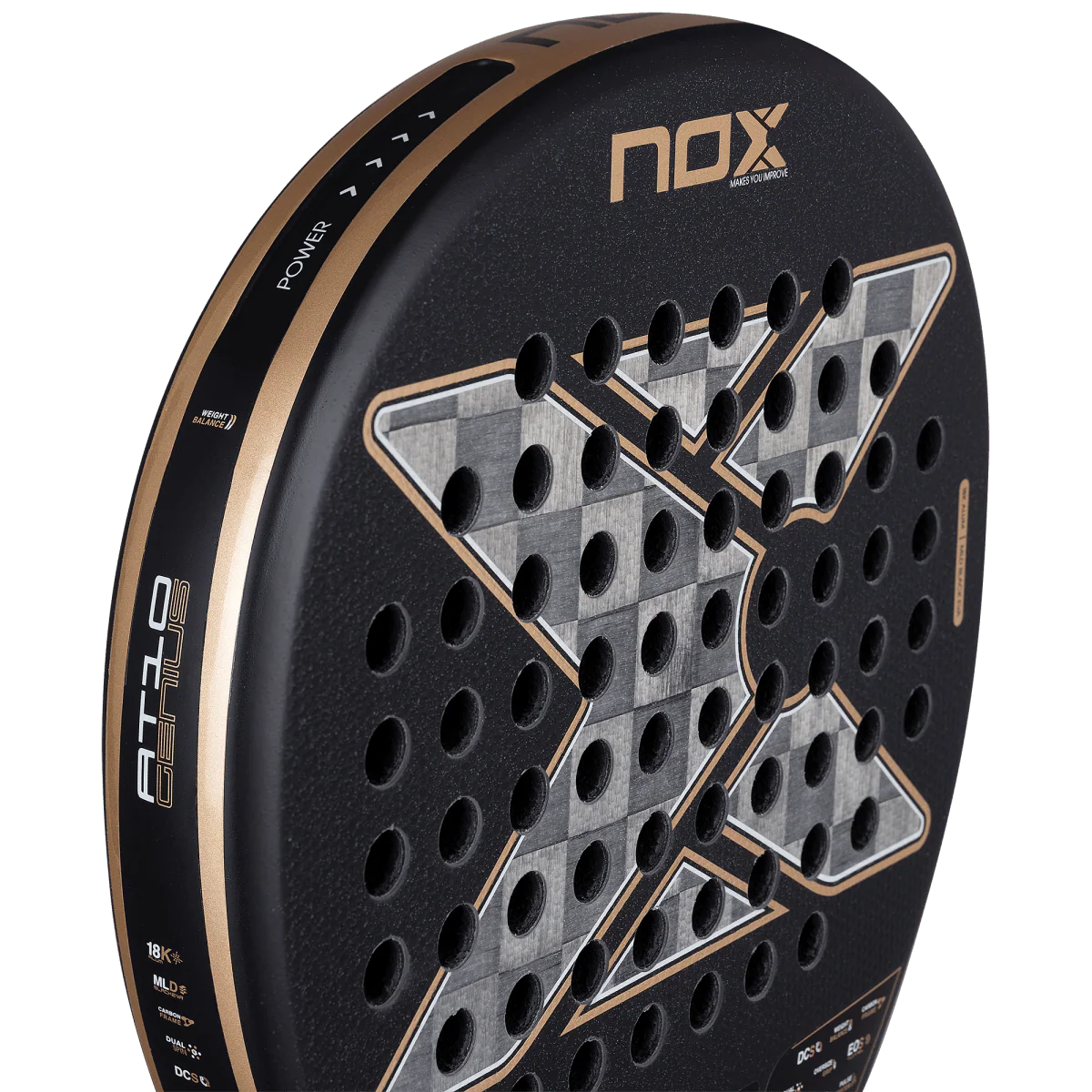 Racchetta Padel Nox AT Luxury Genius 18K By Tapia