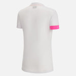 MACRON T SHIRT LIVIA POLO KOREAN DONNA BIANCO/ROSA FLUO