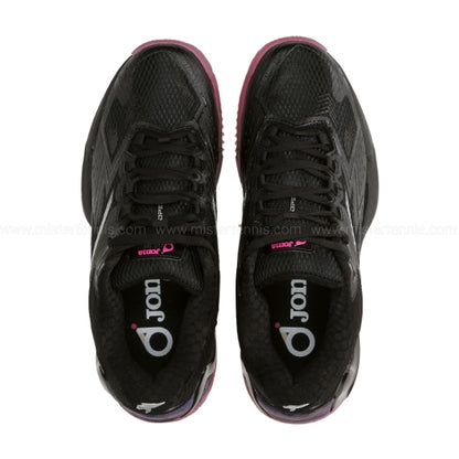Scarpe Padel Joma Open 2401 Nero/Fuxia Donna