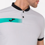 JOMA POLO OPEN GRIGIO/NERO M/C