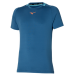 MIZUNO T-SHIRT TEE UOMO BLU