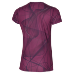 MIZUNO T-SHIRT GRAPHIC TEE DONNA PURPLE