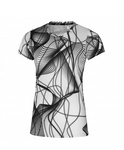 MIZUNO T-SHIRT GRAPHIC TEE DONNA BIANCA