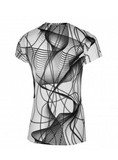 MIZUNO T-SHIRT GRAPHIC TEE DONNA BIANCA