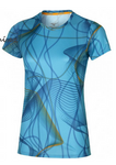MIZUNO T-SHIRT GRAPHIC TEE DONNA CORAL