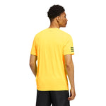 ADIDAS CLUB 3 STRIPES MAGLIETTA UOMO BEAM YELLOW