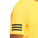 ADIDAS CLUB 3 STRIPES MAGLIETTA UOMO BEAM YELLOW