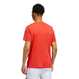 ADIDAS CLUB 3 STRIPES MAGLIETTA UOMO BOLD ORANGE