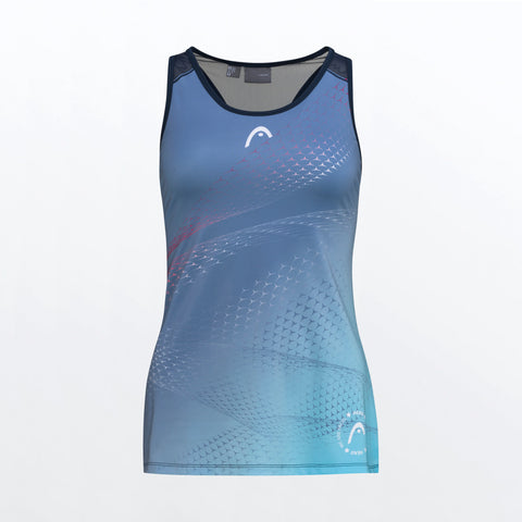 HEAD CANOTTA TECH TANK DONNA BLU NAVY